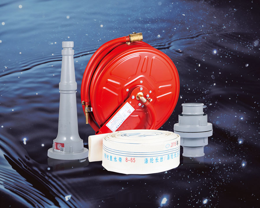 直流水槍、水帶、卷盤